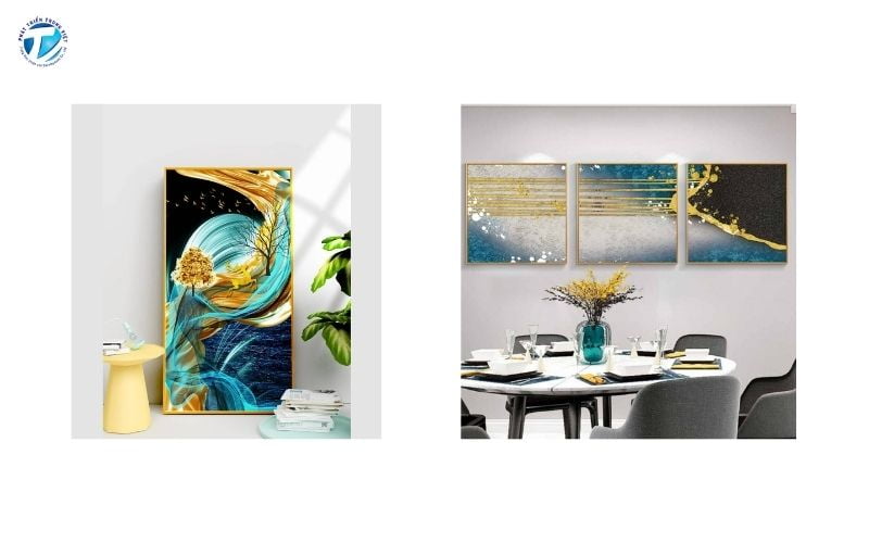 Tham khảo một số mẫu tranh lụa kim tuyến đẹp 